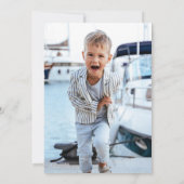 Happy Oaster | Snoopy & The Ostersonne Feiertagskarte (Rückseite)