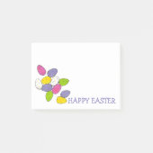 Happy Oaster Speckled Malted Milk Candy Eggs Post-it Klebezettel (Vorderseite)
