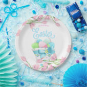 Happy Oaster Spring Blossom Pappteller (Party)