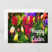 Happy Oaster Spring Flowers #5 Postcard Postkarte (Vorne/Hinten)