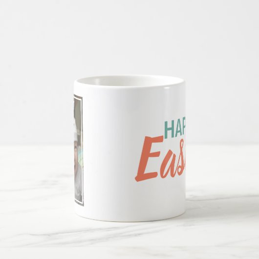 Happy Oaster Spring Foto Kaffeetasse (Mittel)