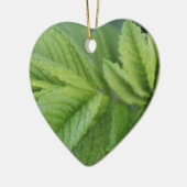 Happy Oaster Spring Green Blätter Keramikornament (Links)