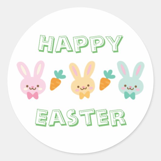 Happy Oaster Sticker (Vorderseite)