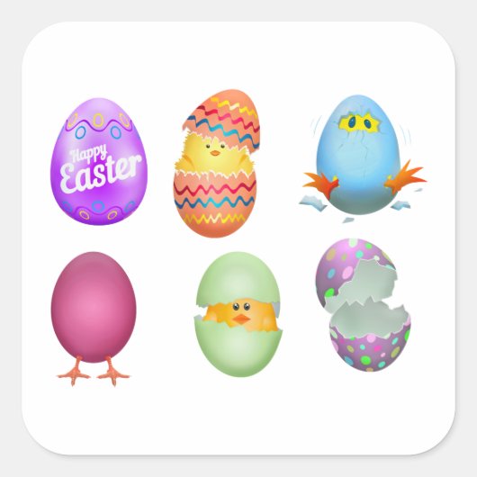 Happy Oaster Stickers (Vorderseite)