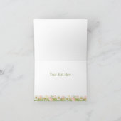 Happy Oaster Sweet Bunny Personalisiert Floral (Innenseite)