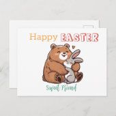 Happy Oaster Sweet Friend Postkarte (Vorne/Hinten)