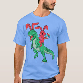 Happy Oaster T Rex Bunny Dinosaurier Eggs T-Shirt