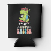 Happy Oaster T Rex Dinosaur Bunny Rabbit Eggs Dosenkühler (Vorderseite)