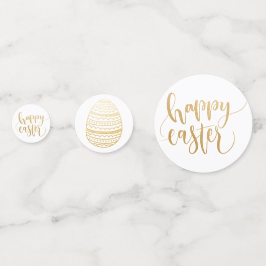 Happy Oaster Table Confetti Konfetti (Rückseiten)