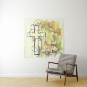 Happy Oaster Tapestry Wandteppich (Beispiel)
