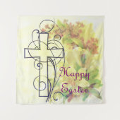 Happy Oaster Tapestry Wandteppich (Vorderseite)