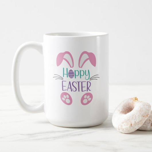 Happy Oaster Tasse (Mit Donut)