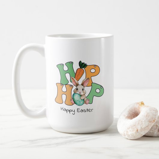 Happy Oaster Tasse (Mit Donut)