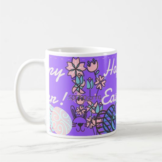 Happy Oaster Tasse (Links)