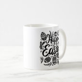 Happy Oaster Tasse: Feiern Sie den Frühling mit Fr Kaffeetasse (VorderseiteRechts)