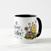Happy Oaster Tasse: Feiern Sie den Frühling mit Fr Tasse (VorderseiteRechts)