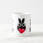 Happy Oaster Tasse: Festiges und fröhliches Design Kaffeetasse (Mittel)