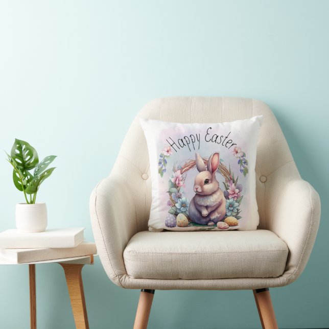 Happy Oaster Throw Kissen (Stuhl )