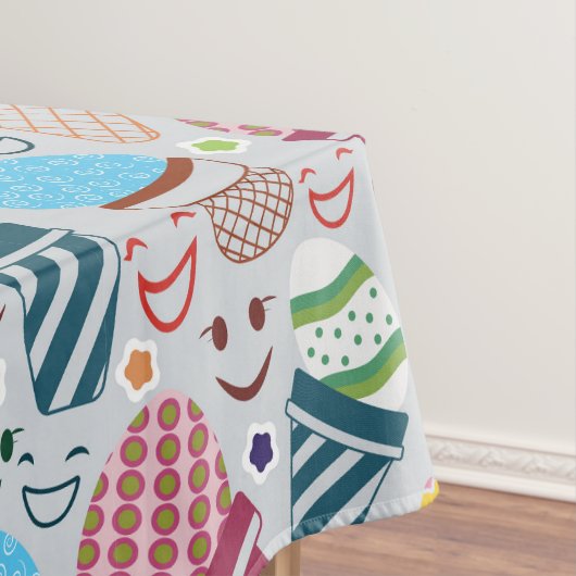 Happy Oaster Tischdecke (Beispiel)
