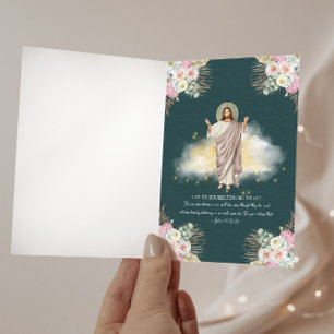 Happy Oaster Traditionell katholisch Einladung