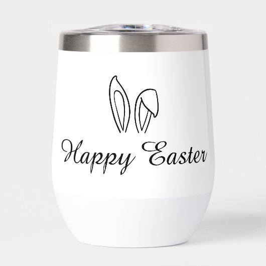 Happy Oaster Travel Water Flasche (Vorderseite)
