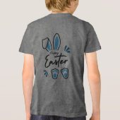 Happy Oaster Tri-Blend Shirt (Rückseite)