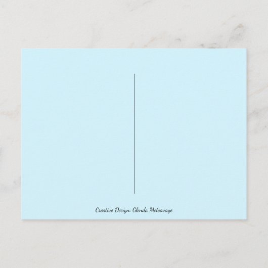 Happy Oaster Tropical Ocean Beach Küste Urlaub Postkarte (Rückseite)