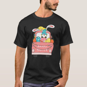 Happy Oaster Truck Oster Bunny Gnome Ostereier H T-Shirt