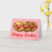 Happy Oaster Tsoureki Griechisch Armenian Holiday Karte (Gelbe Blume)