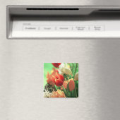 Happy Oaster Tulips Magnet (In Situ (Geschirrspüler))