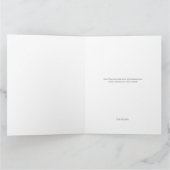 Happy Oaster Typografy Niedlich Bunny Karte (Innenseite)