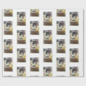 "Happy Oaster"-Umschlagpapier Geschenkpapier (Flach)