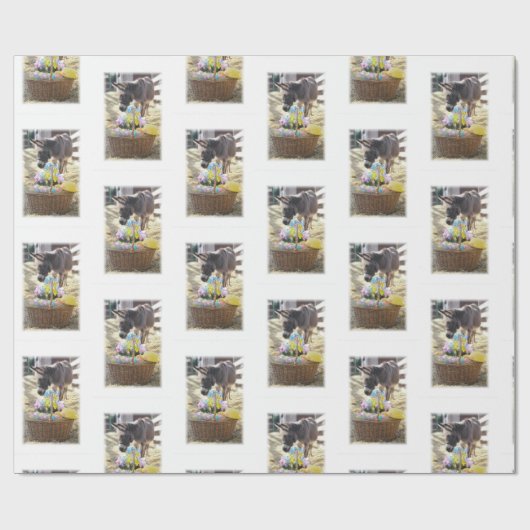 "Happy Oaster"-Umschlagpapier Geschenkpapier (Flach)