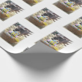 "Happy Oaster"-Umschlagpapier Geschenkpapier (Ecke)