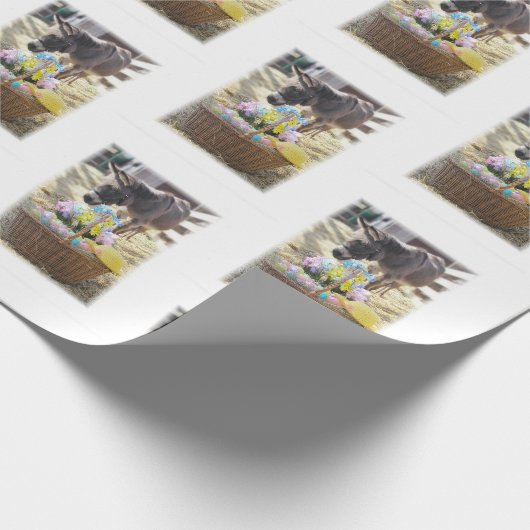 "Happy Oaster"-Umschlagpapier Geschenkpapier (Ecke)