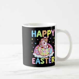 Happy Oaster Unicorn Bunny Girls Kinder Ostern Eiz Kaffeetasse