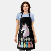 Happy Oaster Unicorn Bunny Rabbit Eggs Schürze (Getragen)