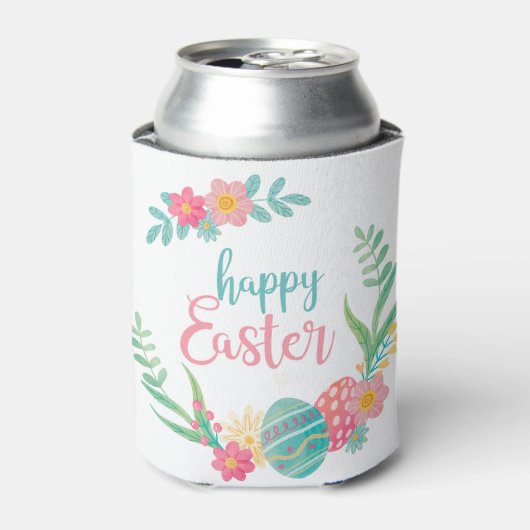 Happy Oaster verpackt in Eier Dosenkühler (Kanne Vorderseite)