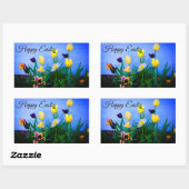 Happy Oaster Verschiedene Tulpen #2 Stickers (Blatt)