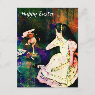 Happy Oaster Vintag Card Postkarte