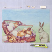 Happy Oaster Vintag Tissue Seidenpapier (Handwerk)