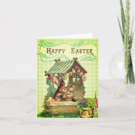Happy Oaster Vintage Osterkarte Karte