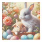 Happy Oaster / Vintages Kaninchen Würfel (Vorderseite)