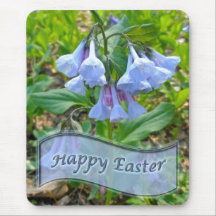 Happy Oaster Virginia Bluebells Mousepad
