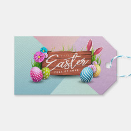 Happy Oaster Voll Liebe Geschenkanhänger