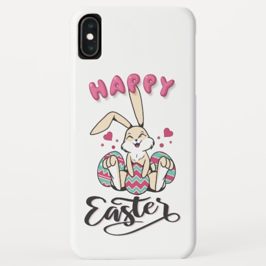 Happy Oaster von schönem Osterhase Case-Mate iPhone Hülle (Rückseite)