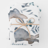 Happy Oaster Wall Art Print Bunnies  Geschenkpapier Set (Beispiel)