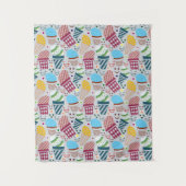 Happy Oaster Wandteppich (Vorderseite)