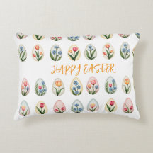 Happy Oaster Watercolor Blumeneier