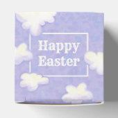 Happy Oaster Watercolor Bunny Rabbit Eggs Basket Geschenkschachtel (Oben)